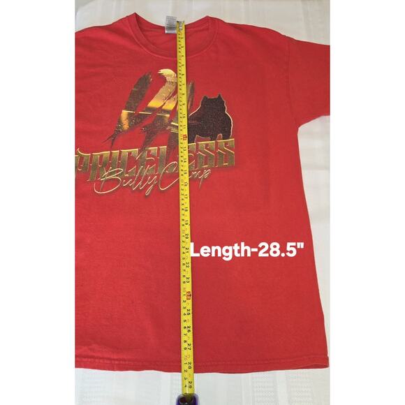 Da Priceless Bully Camp Mens Red Tshirt Sz L Pitbull Bulldog Rottweiler Dogs - Picture 9 of 15